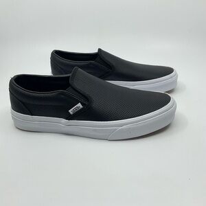 Vans Perf Leather Classic Slip-on Sneakers